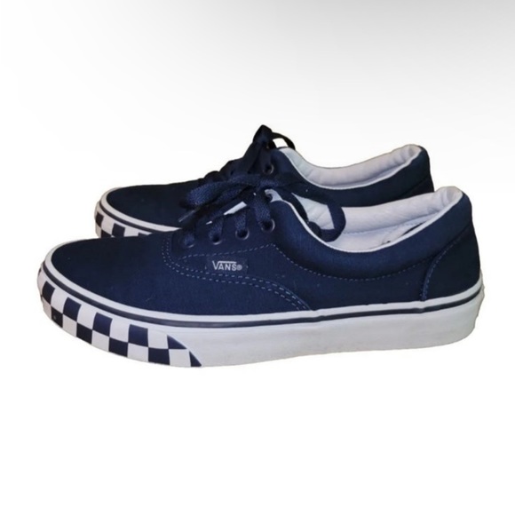 Vans 4.5 kids/mens 6 womens navy blue shoes - Picture 2 of 7